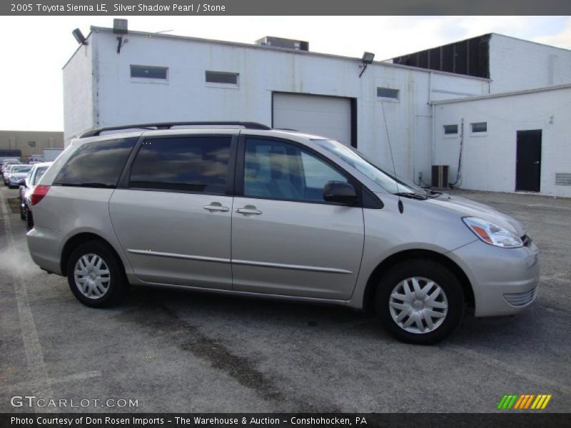 Silver Shadow Pearl / Stone 2005 Toyota Sienna LE