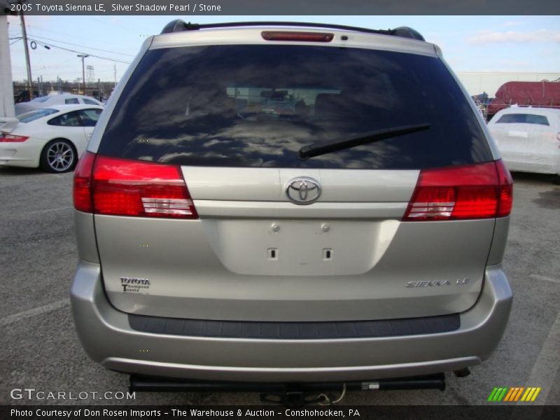 Silver Shadow Pearl / Stone 2005 Toyota Sienna LE