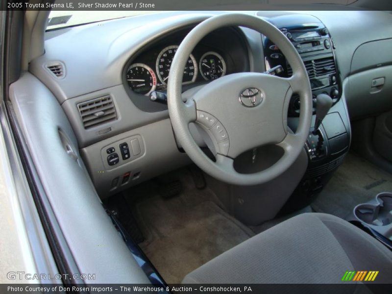 Silver Shadow Pearl / Stone 2005 Toyota Sienna LE