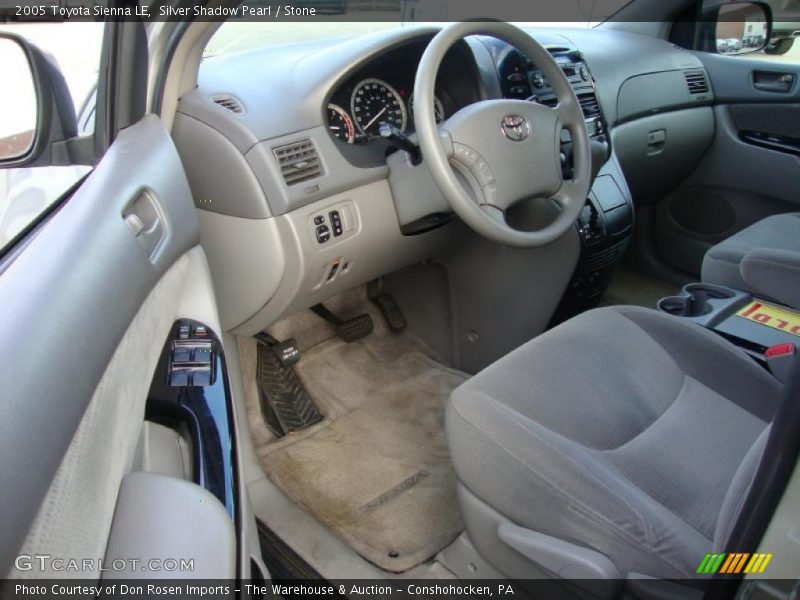 Silver Shadow Pearl / Stone 2005 Toyota Sienna LE