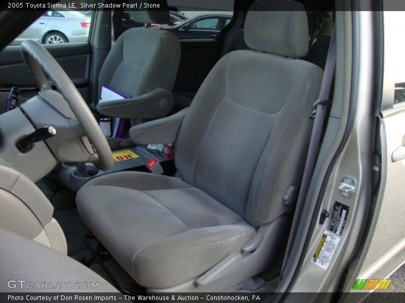 Silver Shadow Pearl / Stone 2005 Toyota Sienna LE