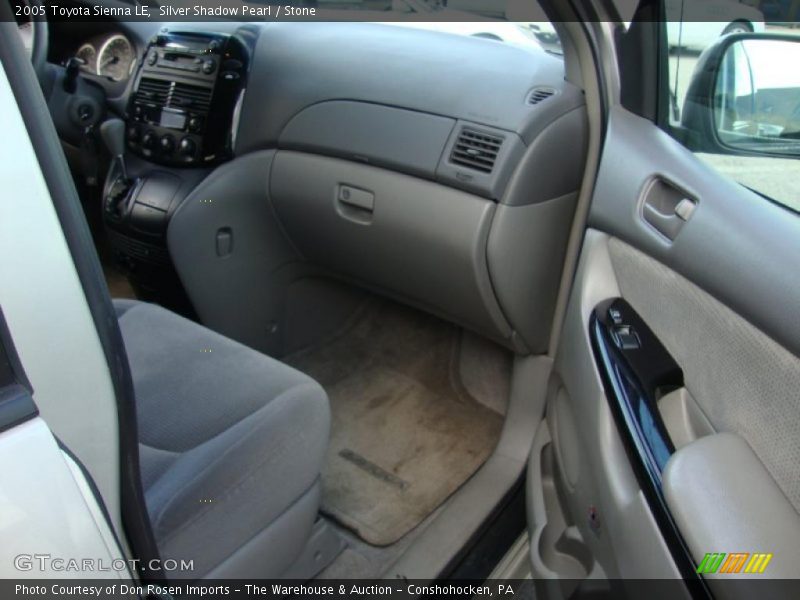 Silver Shadow Pearl / Stone 2005 Toyota Sienna LE