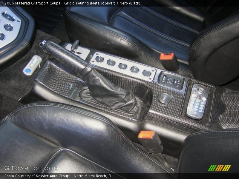 Grigio Touring (Metallic Silver) / Nero (Black) 2006 Maserati GranSport Coupe