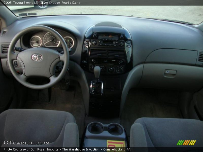 Silver Shadow Pearl / Stone 2005 Toyota Sienna LE