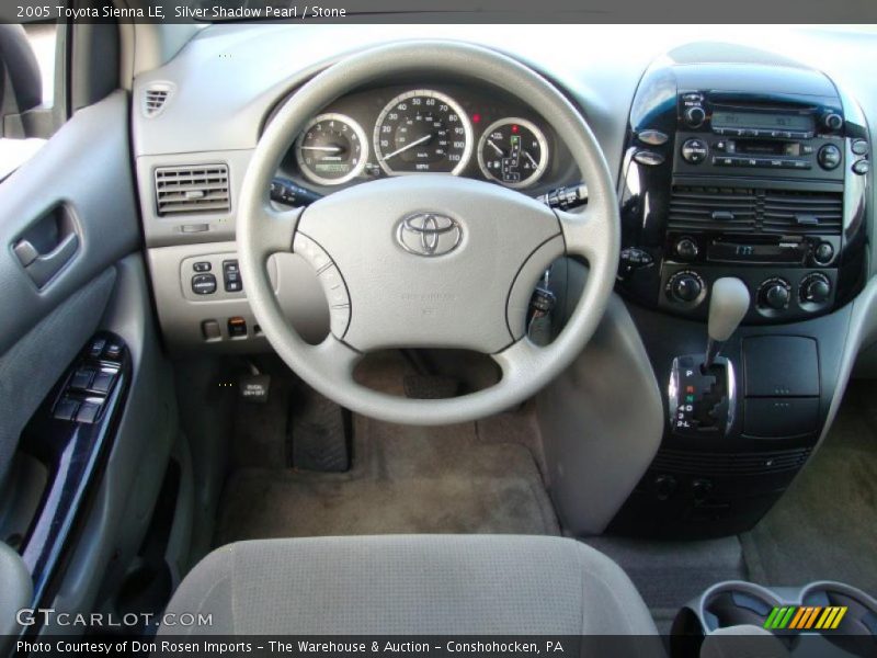 Silver Shadow Pearl / Stone 2005 Toyota Sienna LE