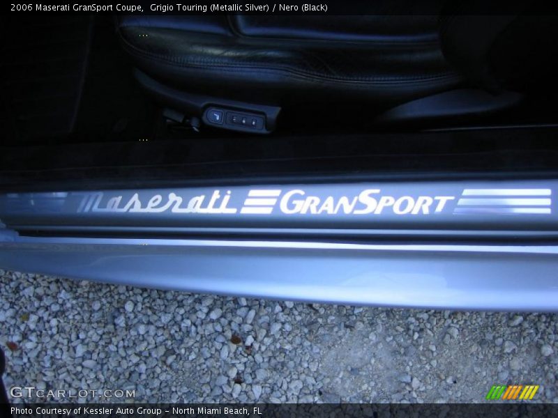 Grigio Touring (Metallic Silver) / Nero (Black) 2006 Maserati GranSport Coupe