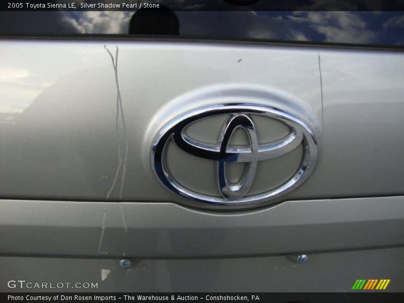 Silver Shadow Pearl / Stone 2005 Toyota Sienna LE