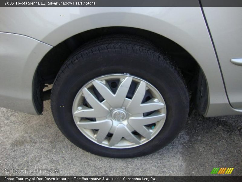 Silver Shadow Pearl / Stone 2005 Toyota Sienna LE