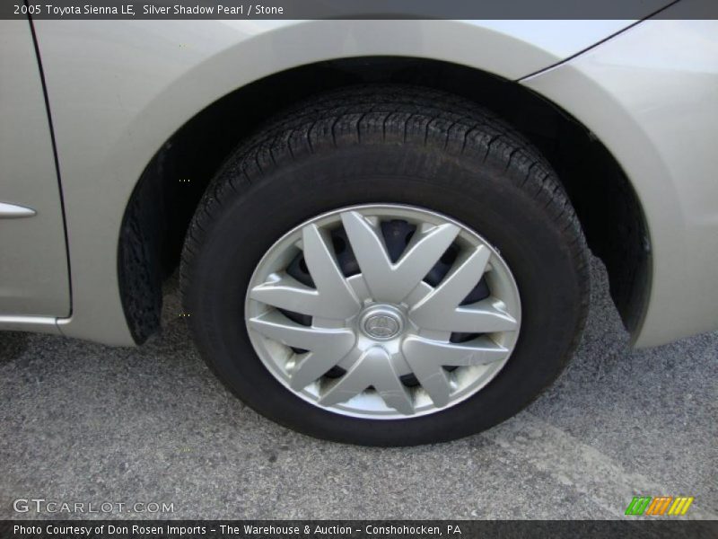 Silver Shadow Pearl / Stone 2005 Toyota Sienna LE