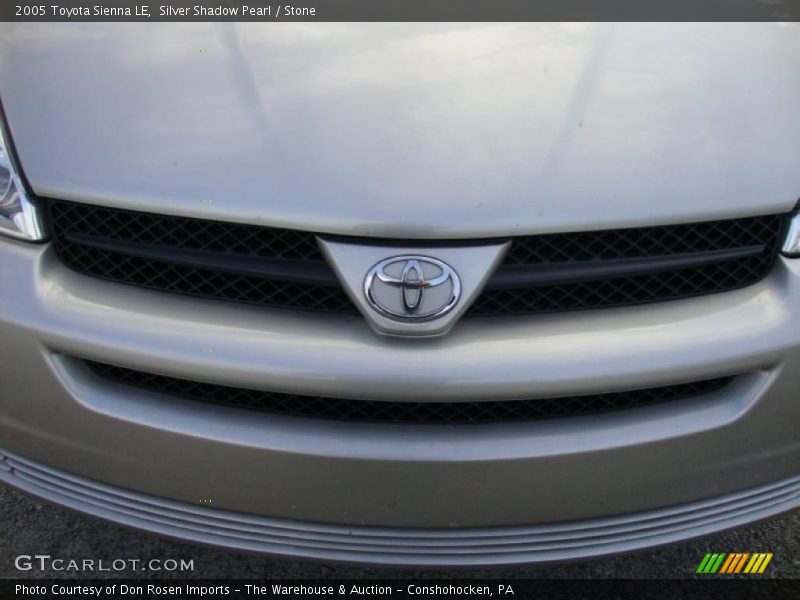 Silver Shadow Pearl / Stone 2005 Toyota Sienna LE