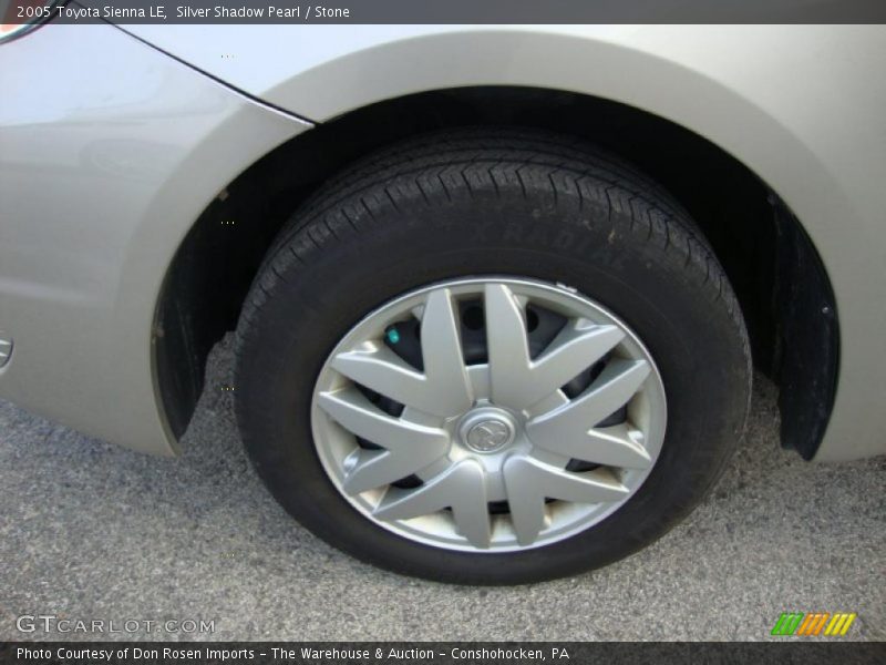 Silver Shadow Pearl / Stone 2005 Toyota Sienna LE