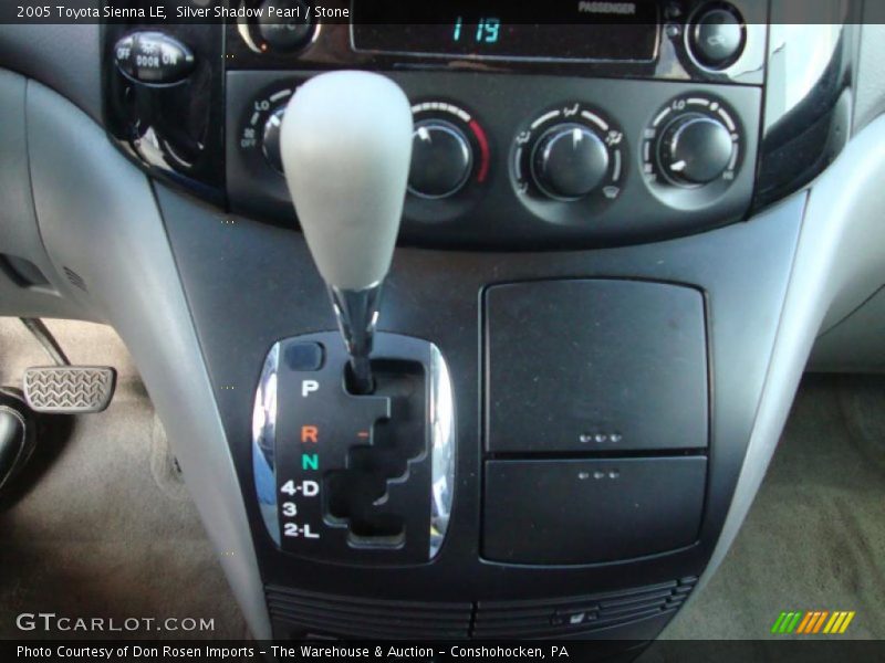 Silver Shadow Pearl / Stone 2005 Toyota Sienna LE