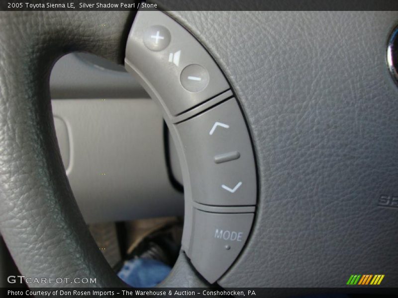 Silver Shadow Pearl / Stone 2005 Toyota Sienna LE