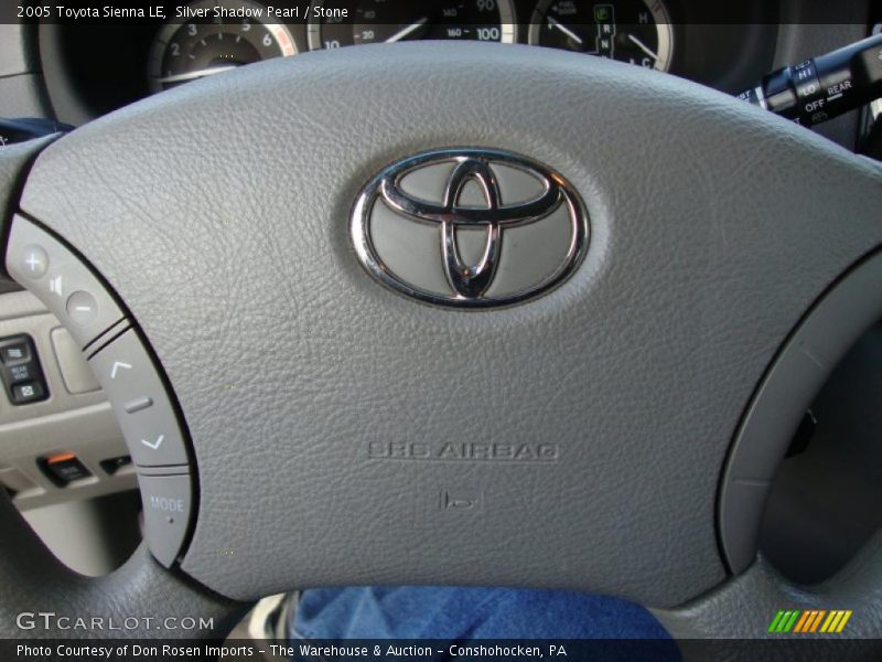 Silver Shadow Pearl / Stone 2005 Toyota Sienna LE