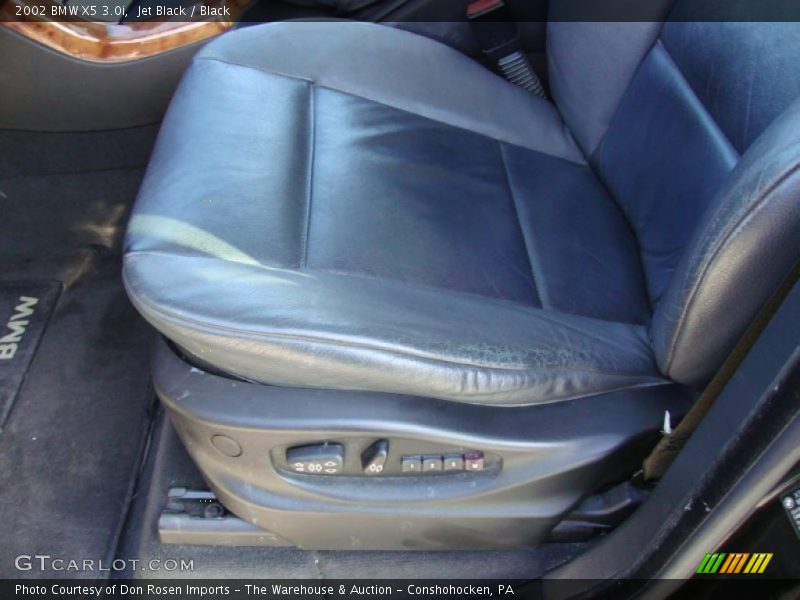 Jet Black / Black 2002 BMW X5 3.0i