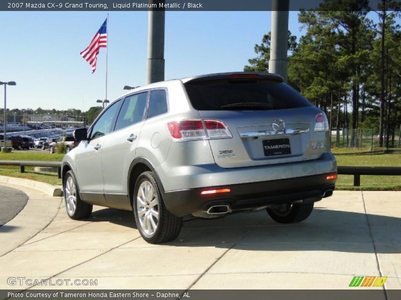 Liquid Platinum Metallic / Black 2007 Mazda CX-9 Grand Touring