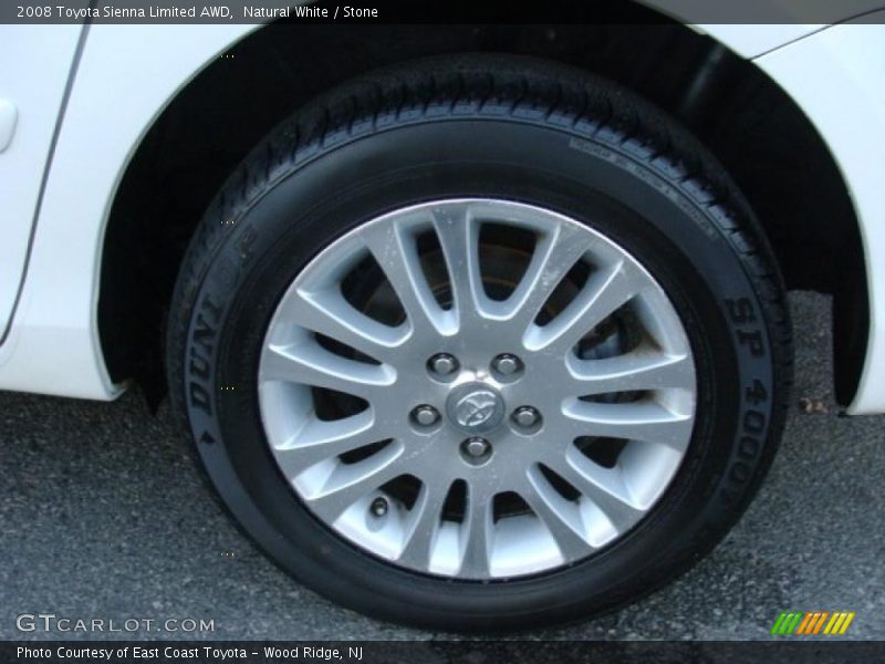 Natural White / Stone 2008 Toyota Sienna Limited AWD