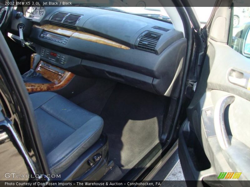 Jet Black / Black 2002 BMW X5 3.0i