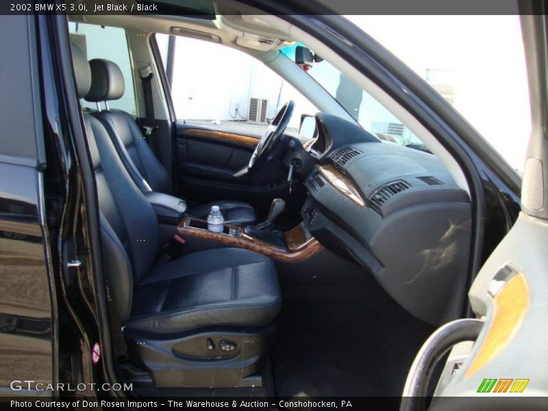 Jet Black / Black 2002 BMW X5 3.0i