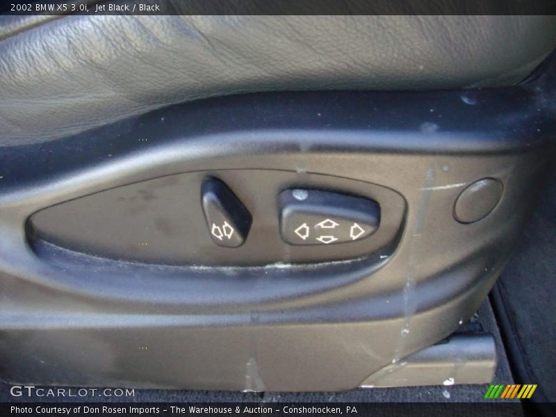 Jet Black / Black 2002 BMW X5 3.0i