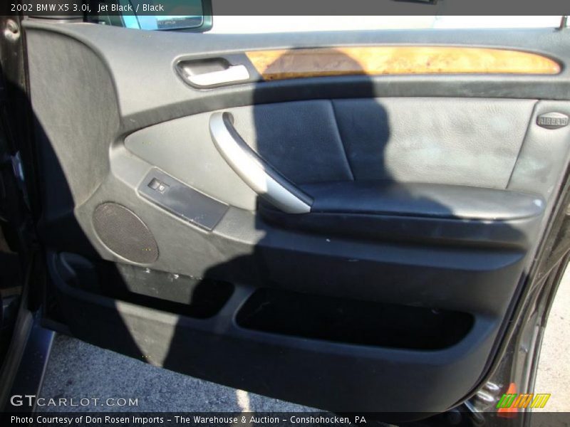 Jet Black / Black 2002 BMW X5 3.0i