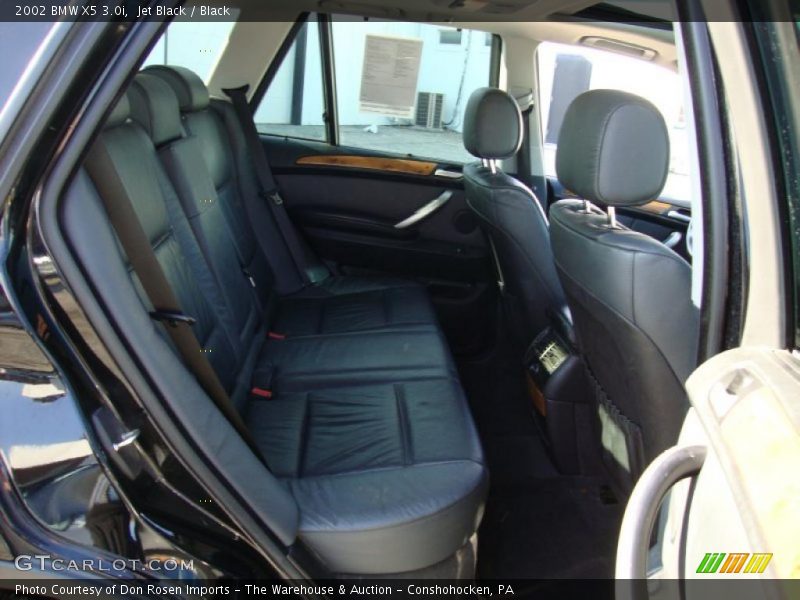 Jet Black / Black 2002 BMW X5 3.0i