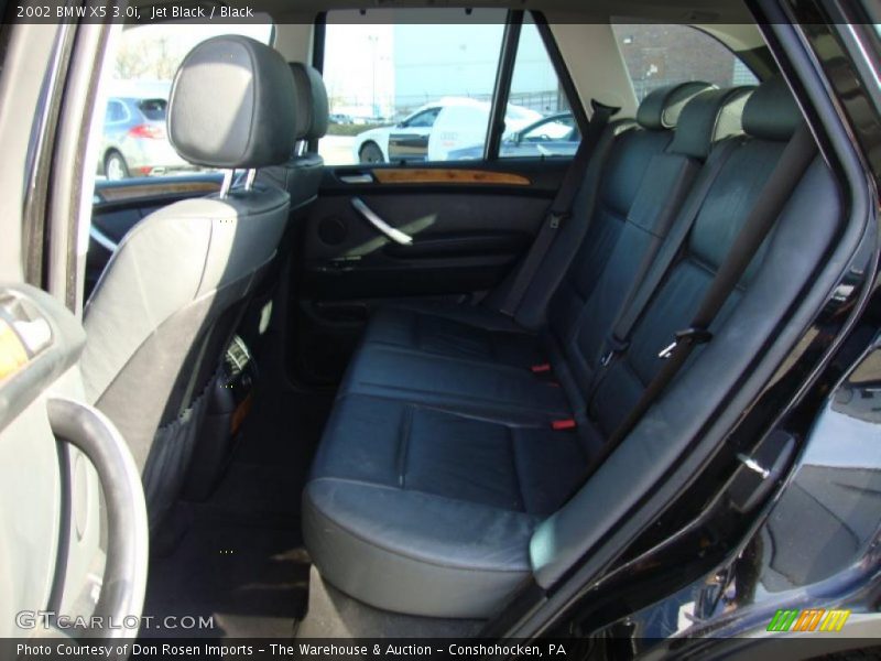 Jet Black / Black 2002 BMW X5 3.0i