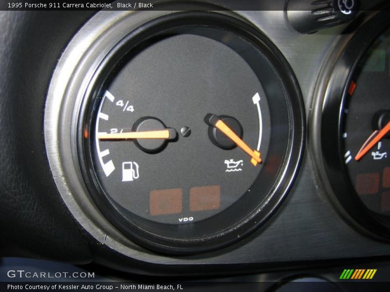 Black / Black 1995 Porsche 911 Carrera Cabriolet