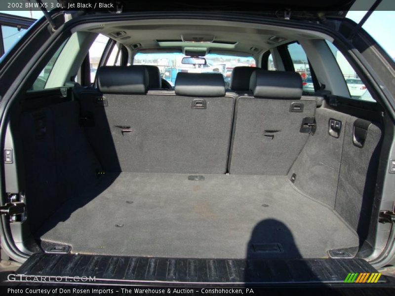 Jet Black / Black 2002 BMW X5 3.0i
