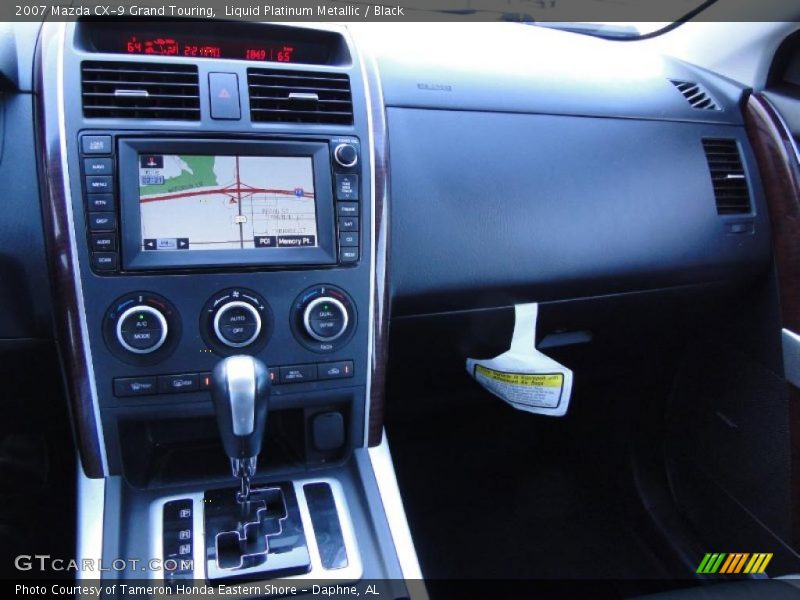 Liquid Platinum Metallic / Black 2007 Mazda CX-9 Grand Touring