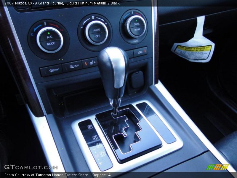 Liquid Platinum Metallic / Black 2007 Mazda CX-9 Grand Touring