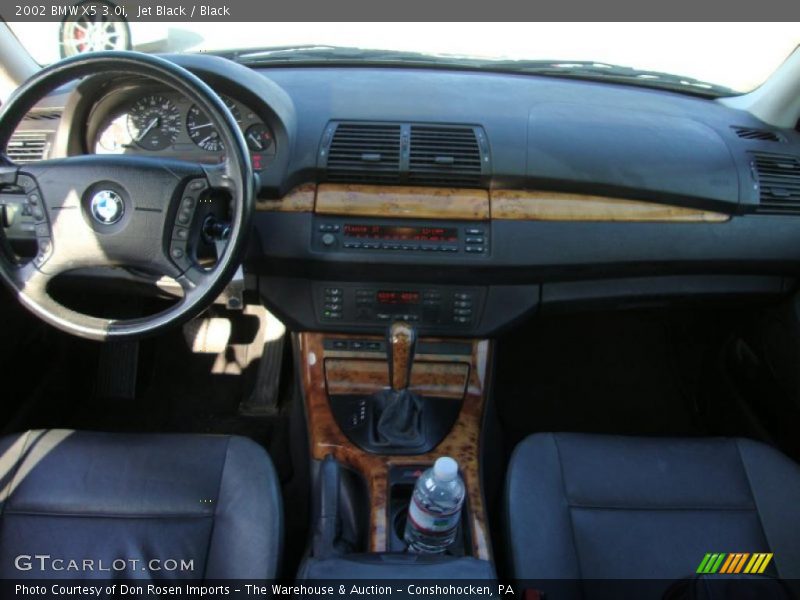 Jet Black / Black 2002 BMW X5 3.0i