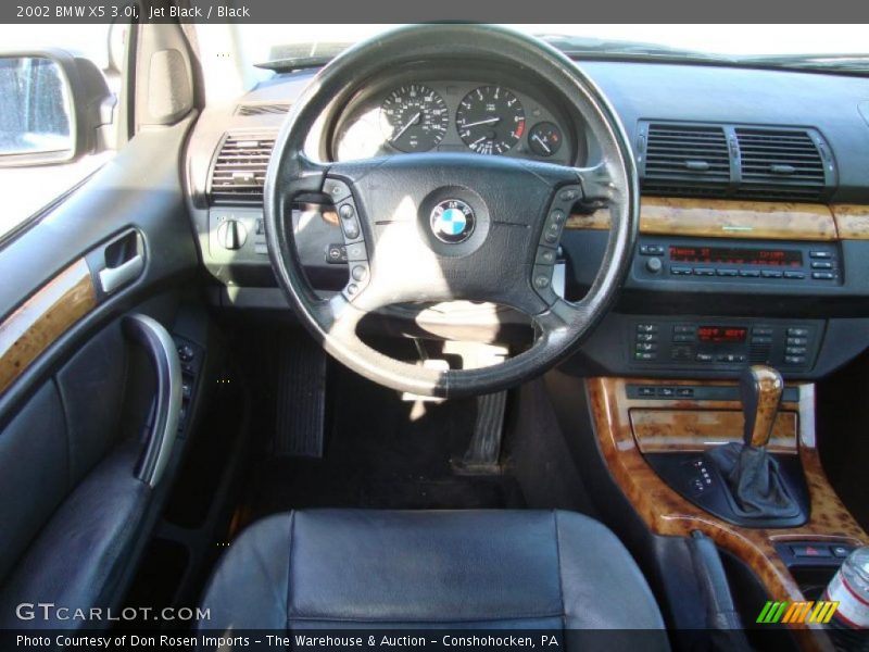 Jet Black / Black 2002 BMW X5 3.0i