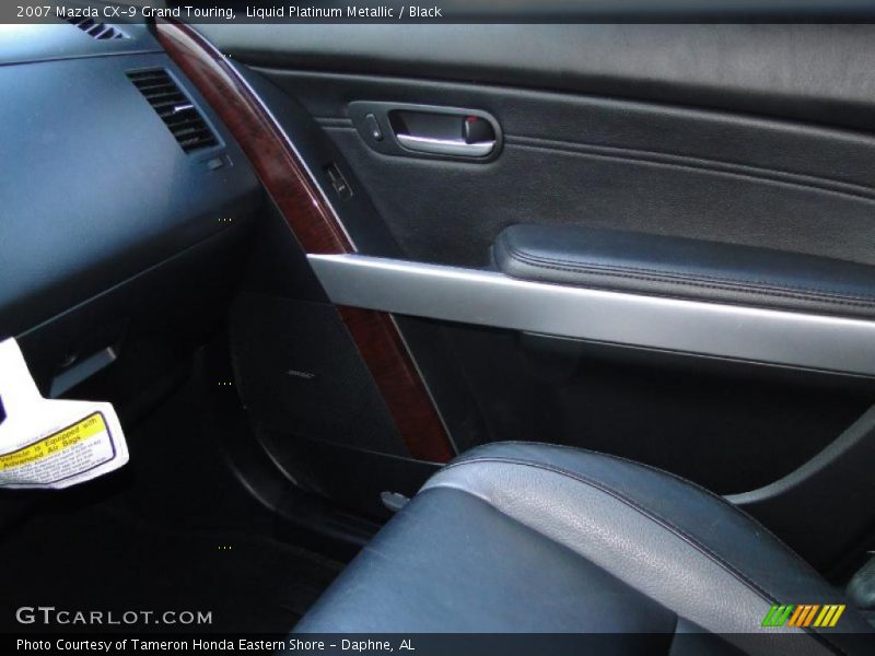 Liquid Platinum Metallic / Black 2007 Mazda CX-9 Grand Touring