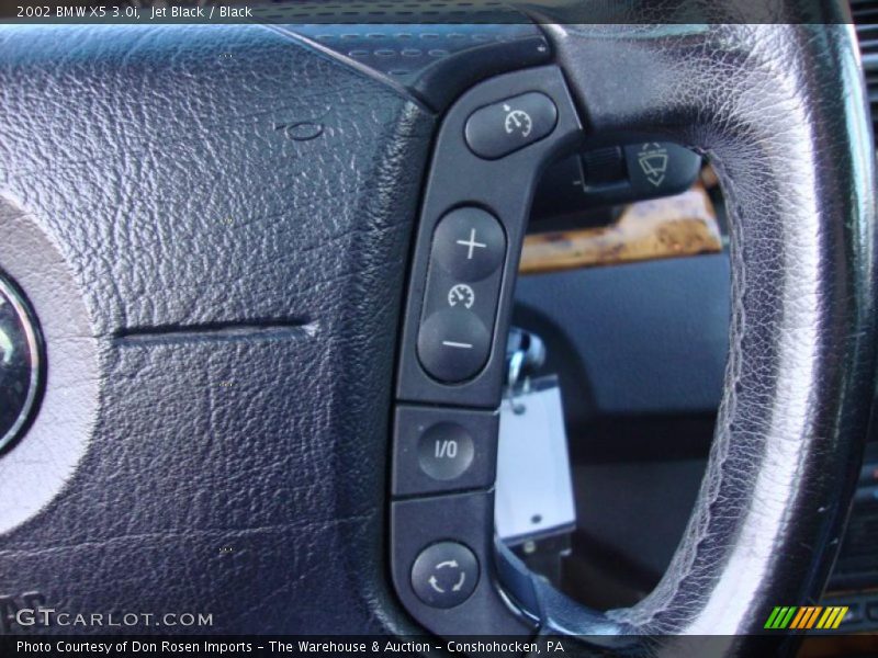 Jet Black / Black 2002 BMW X5 3.0i