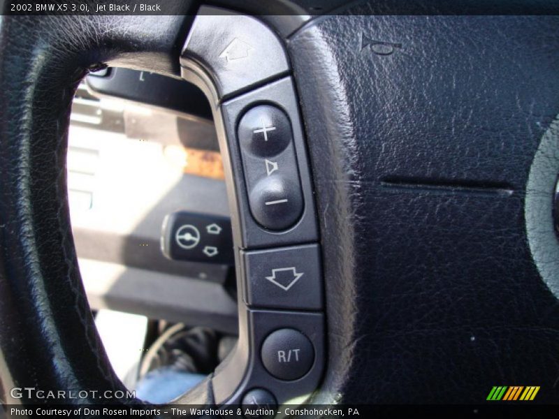 Jet Black / Black 2002 BMW X5 3.0i