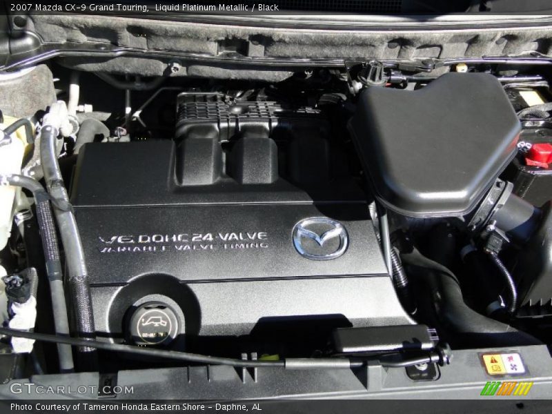 Liquid Platinum Metallic / Black 2007 Mazda CX-9 Grand Touring