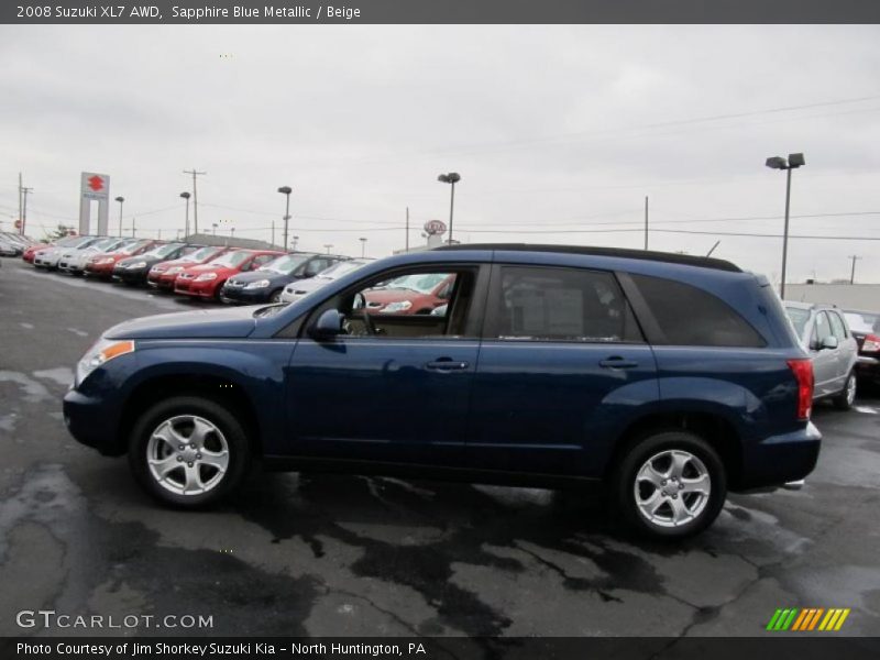 Sapphire Blue Metallic / Beige 2008 Suzuki XL7 AWD