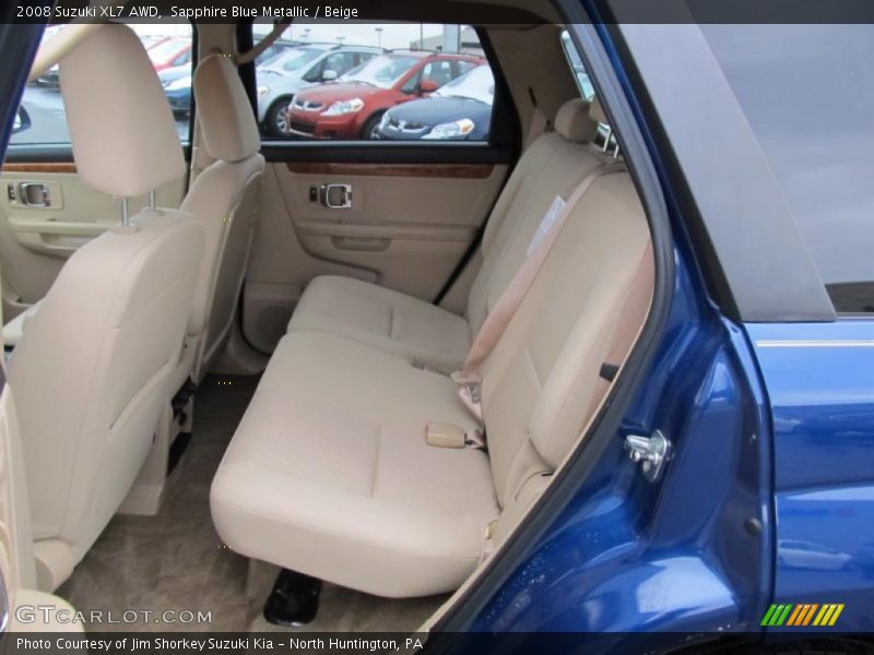 Sapphire Blue Metallic / Beige 2008 Suzuki XL7 AWD