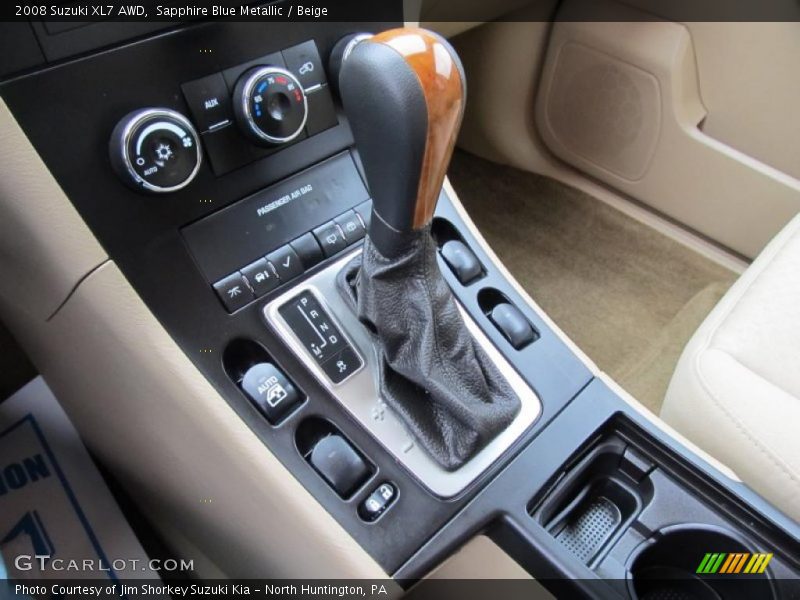 Sapphire Blue Metallic / Beige 2008 Suzuki XL7 AWD