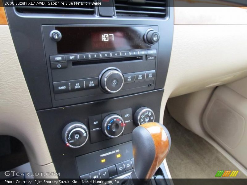 Sapphire Blue Metallic / Beige 2008 Suzuki XL7 AWD