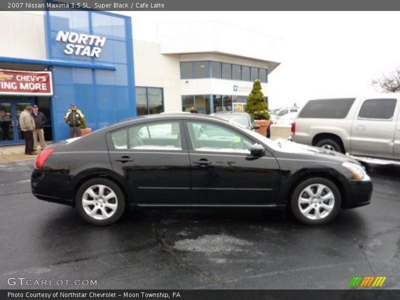 Super Black / Cafe Latte 2007 Nissan Maxima 3.5 SL