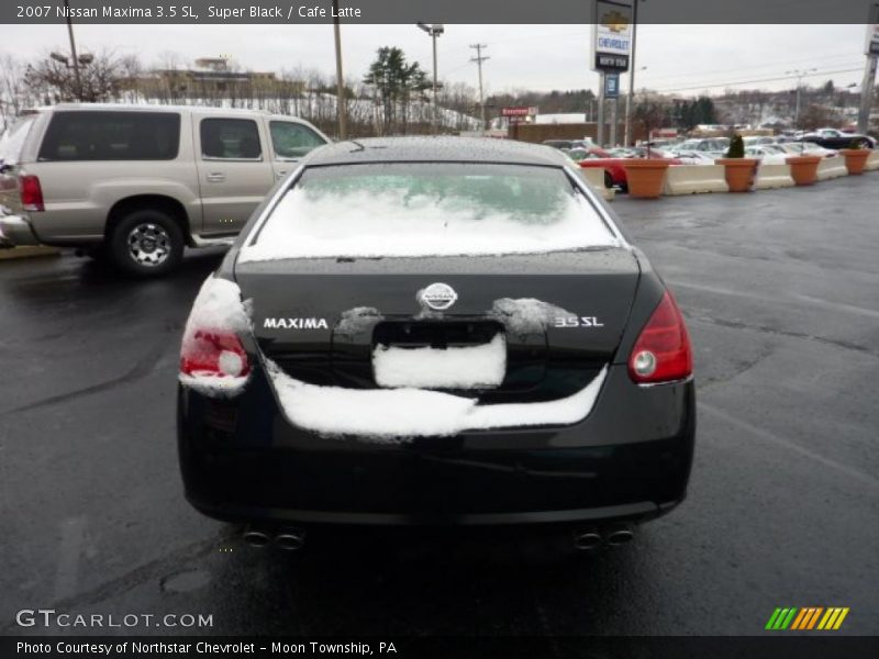 Super Black / Cafe Latte 2007 Nissan Maxima 3.5 SL