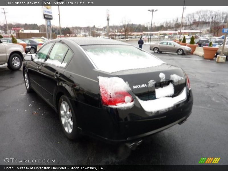 Super Black / Cafe Latte 2007 Nissan Maxima 3.5 SL