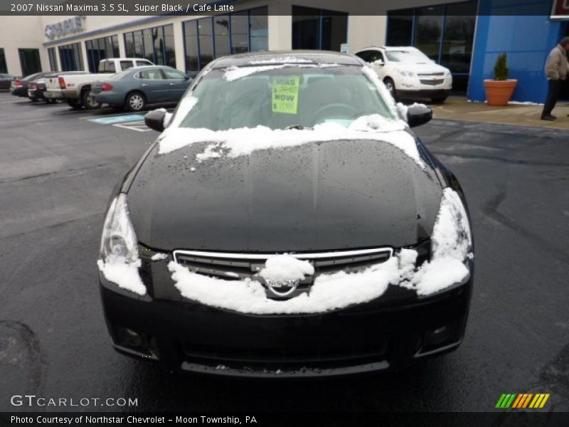 Super Black / Cafe Latte 2007 Nissan Maxima 3.5 SL