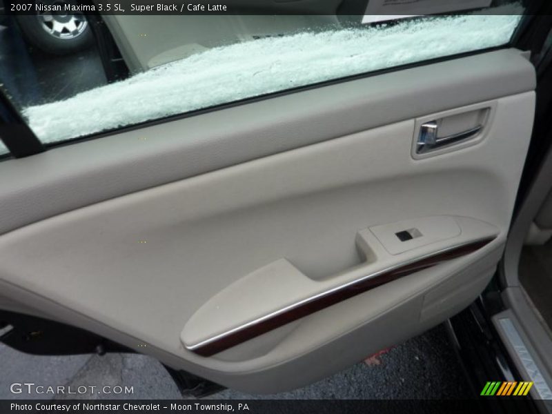 Super Black / Cafe Latte 2007 Nissan Maxima 3.5 SL