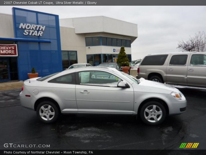 Ultra Silver Metallic / Ebony 2007 Chevrolet Cobalt LT Coupe