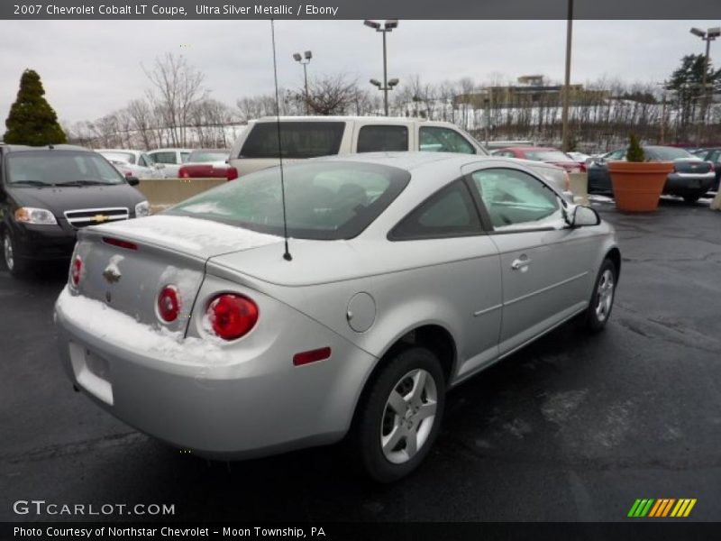 Ultra Silver Metallic / Ebony 2007 Chevrolet Cobalt LT Coupe