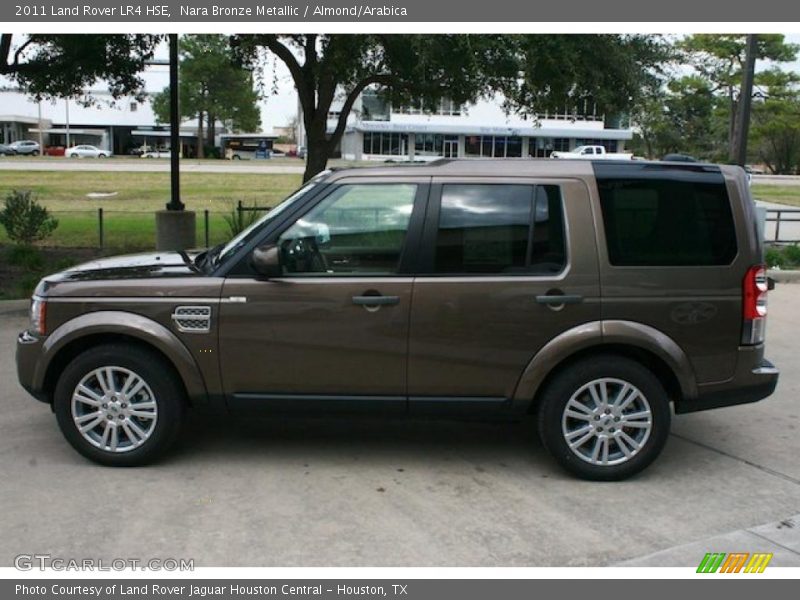 Nara Bronze Metallic / Almond/Arabica 2011 Land Rover LR4 HSE