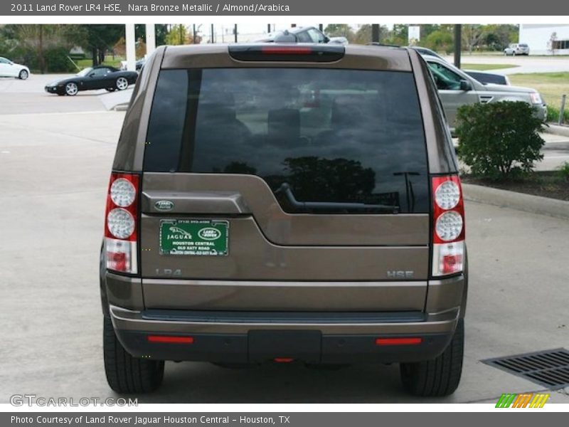 Nara Bronze Metallic / Almond/Arabica 2011 Land Rover LR4 HSE